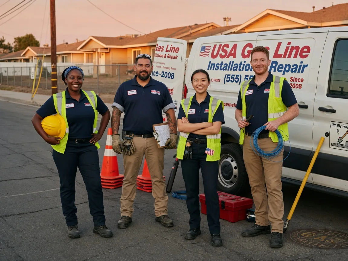 Gas Line Installation company in Verndale, MN